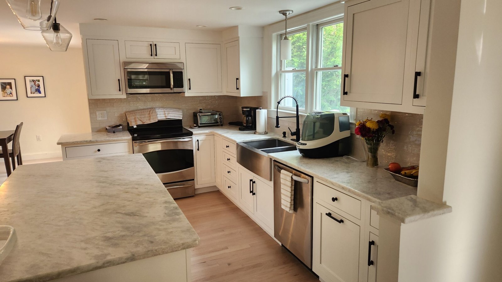 Finished wood trim showcasing precision craftsmanship by Massachusetts carpenters