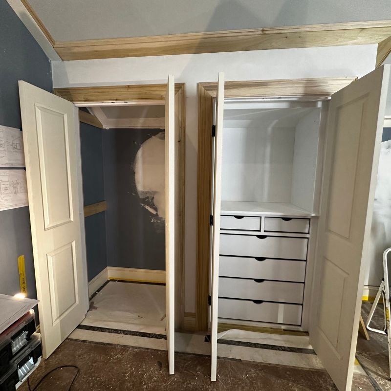 Handcrafted custom cabinetry built by local cabinet makers with a focus on quality 